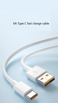 Type C 6A fast charging cable