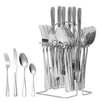tableware 24pcs set with stand