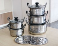 5pcs+2 cookware set