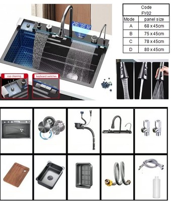 feiyu kitchen sink set keyboard