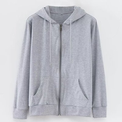 men's hooded cardigan sweatshirt