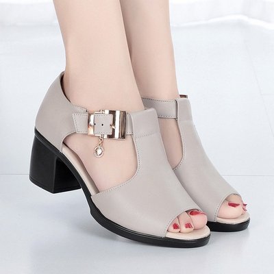 Ladies Shoes Fish Mouth Sandals