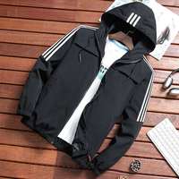 men's sport jacket with hood