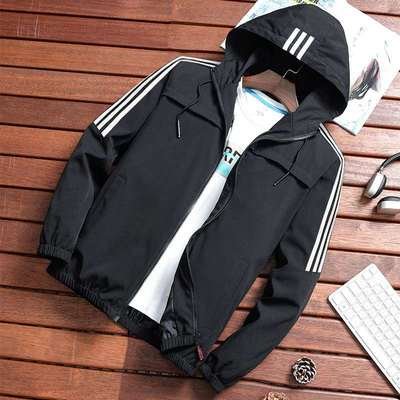 men's sport jacket with hood