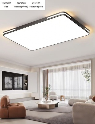 modern simple LED ceiling lamp 110x70cm