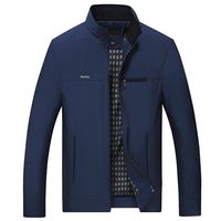 men's stand collor jacket