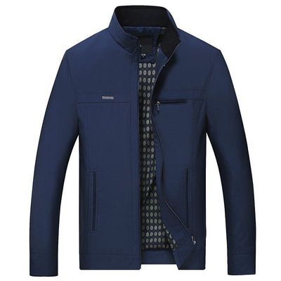 men's stand collor jacket