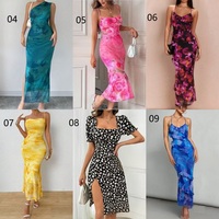 Women's Floral Fashion Long Grown Dresses