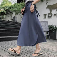 women's vintage slit long shirts