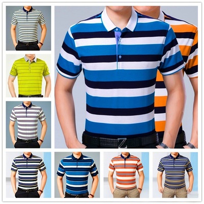 men's short sleeves polo shirt