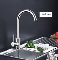 stainless steel kitchen faucet