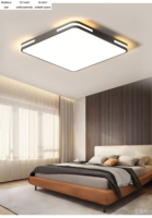 square modern simple LED ceiling lamp 60x60cm