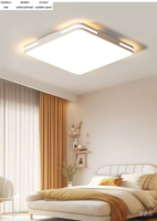 square modern simple LED ceiling lamp 50x50cm